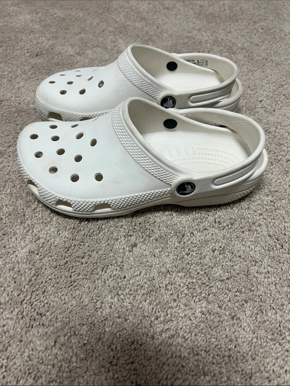 White crocs